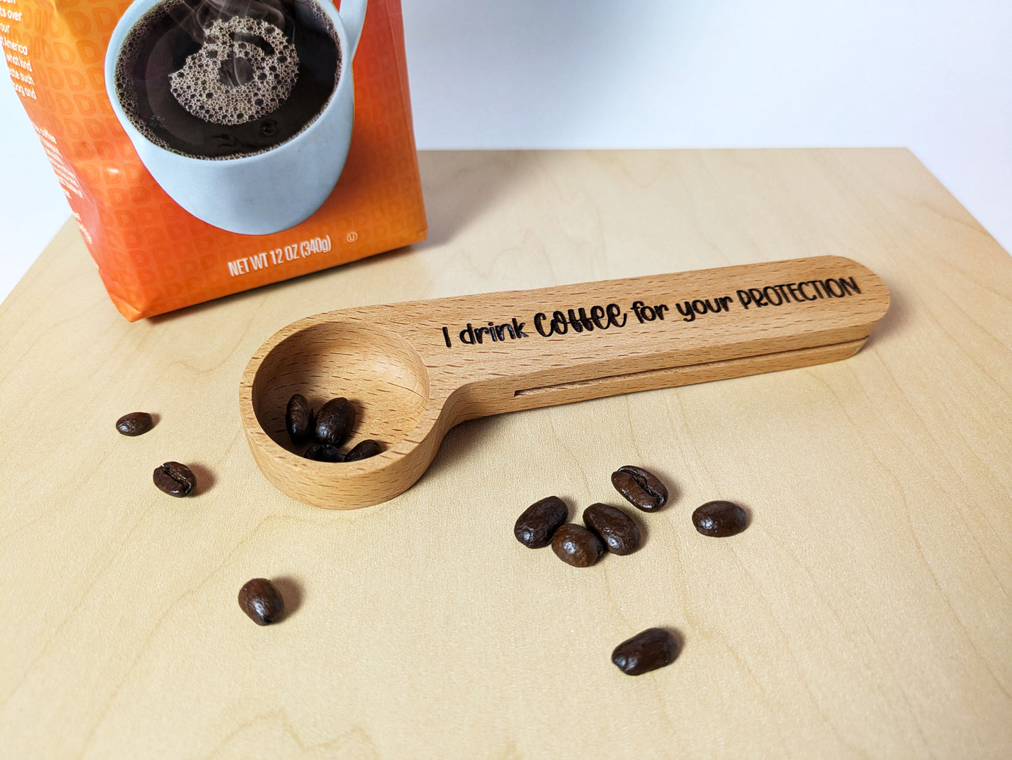 Coffee Scoop and Bag Clip