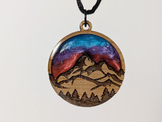 Mountain Sunset Pendant