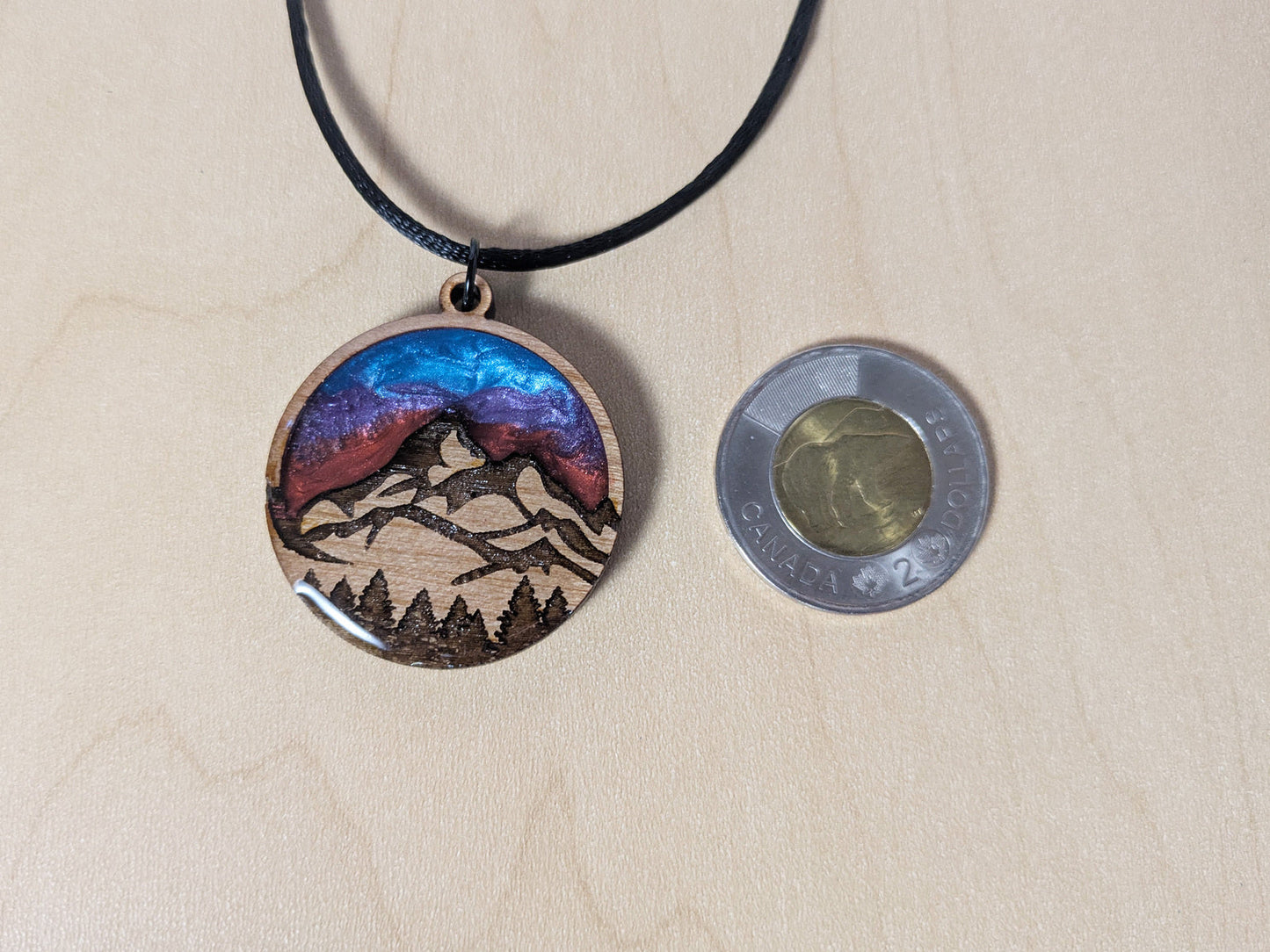 Mountain Sunset Pendant